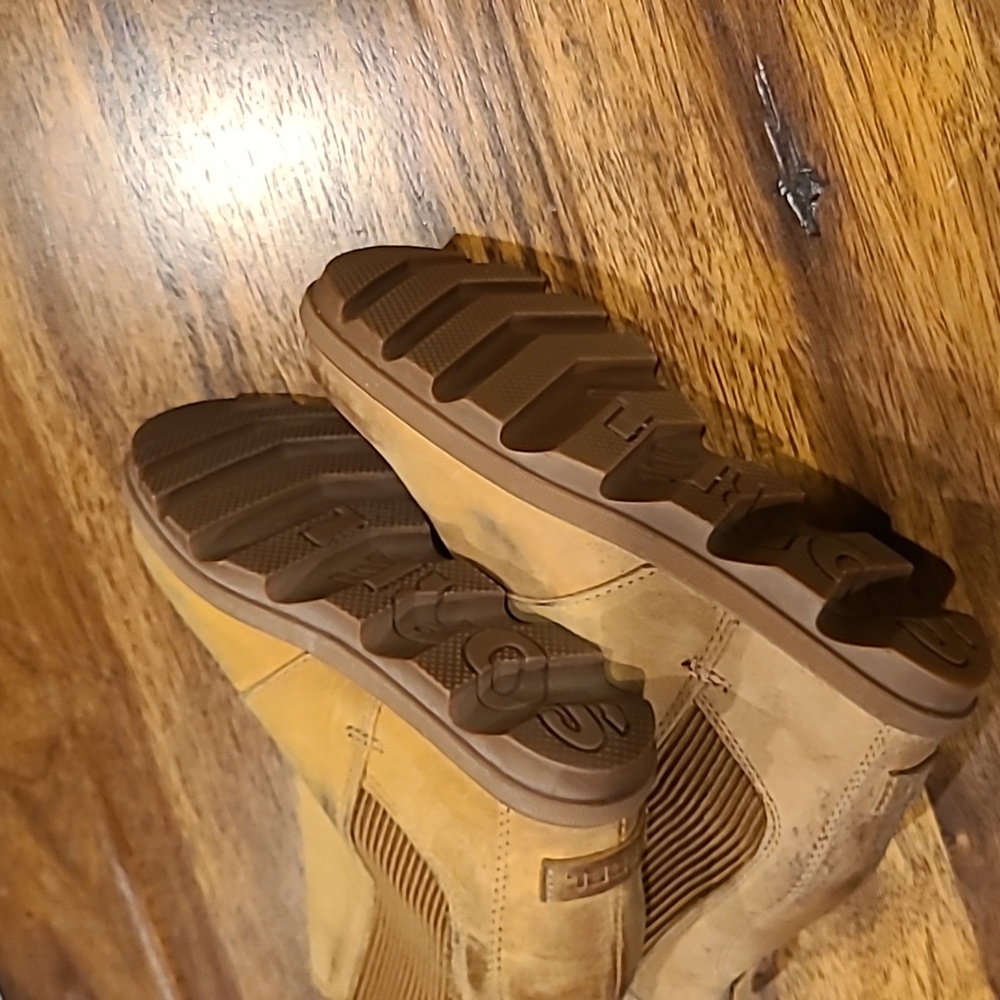 Sorel Lea Wedge Joan of Arctic Chelsea Wedge Camel Brown 7.5 waterproof - Picture 7 of 8